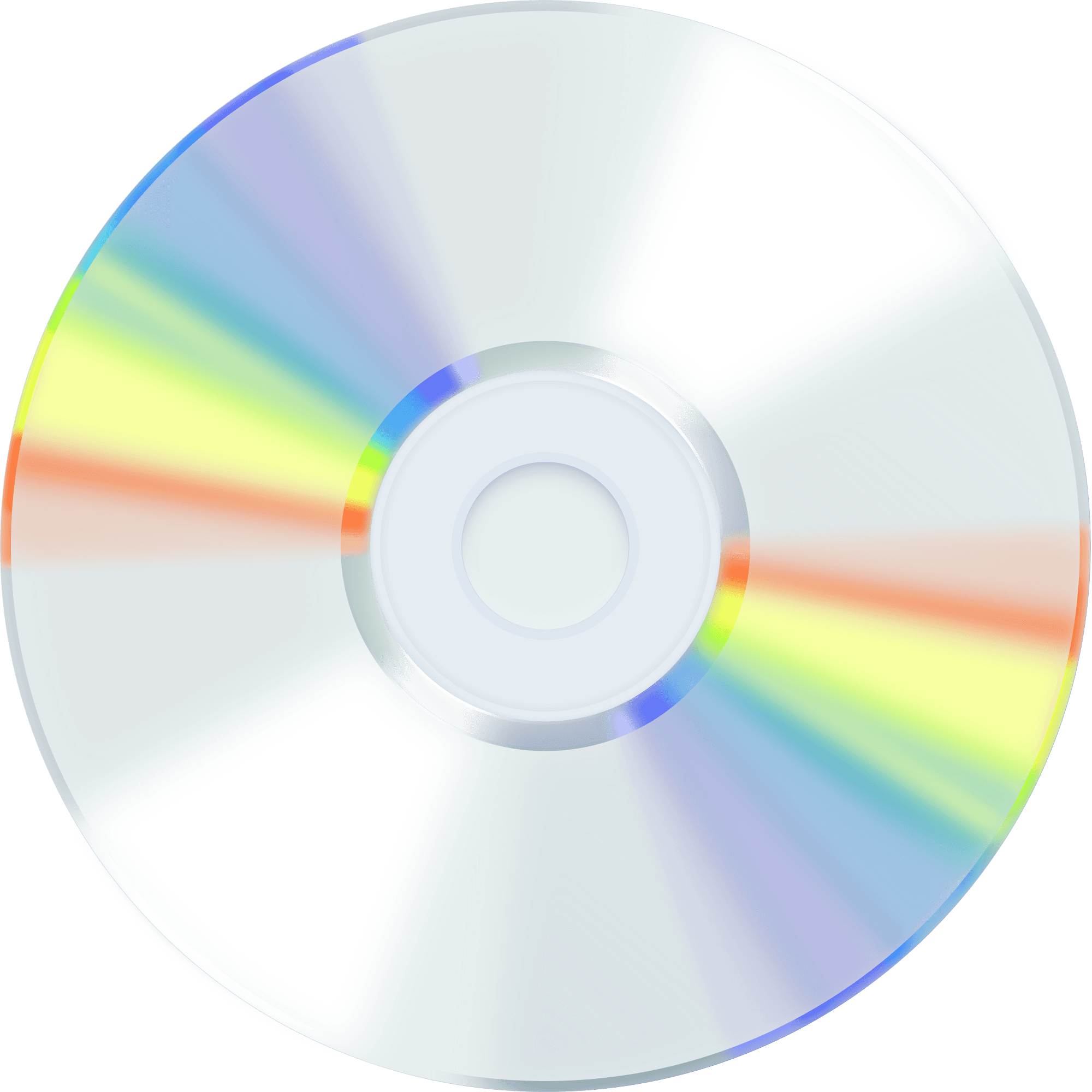 Iridescent compact disc