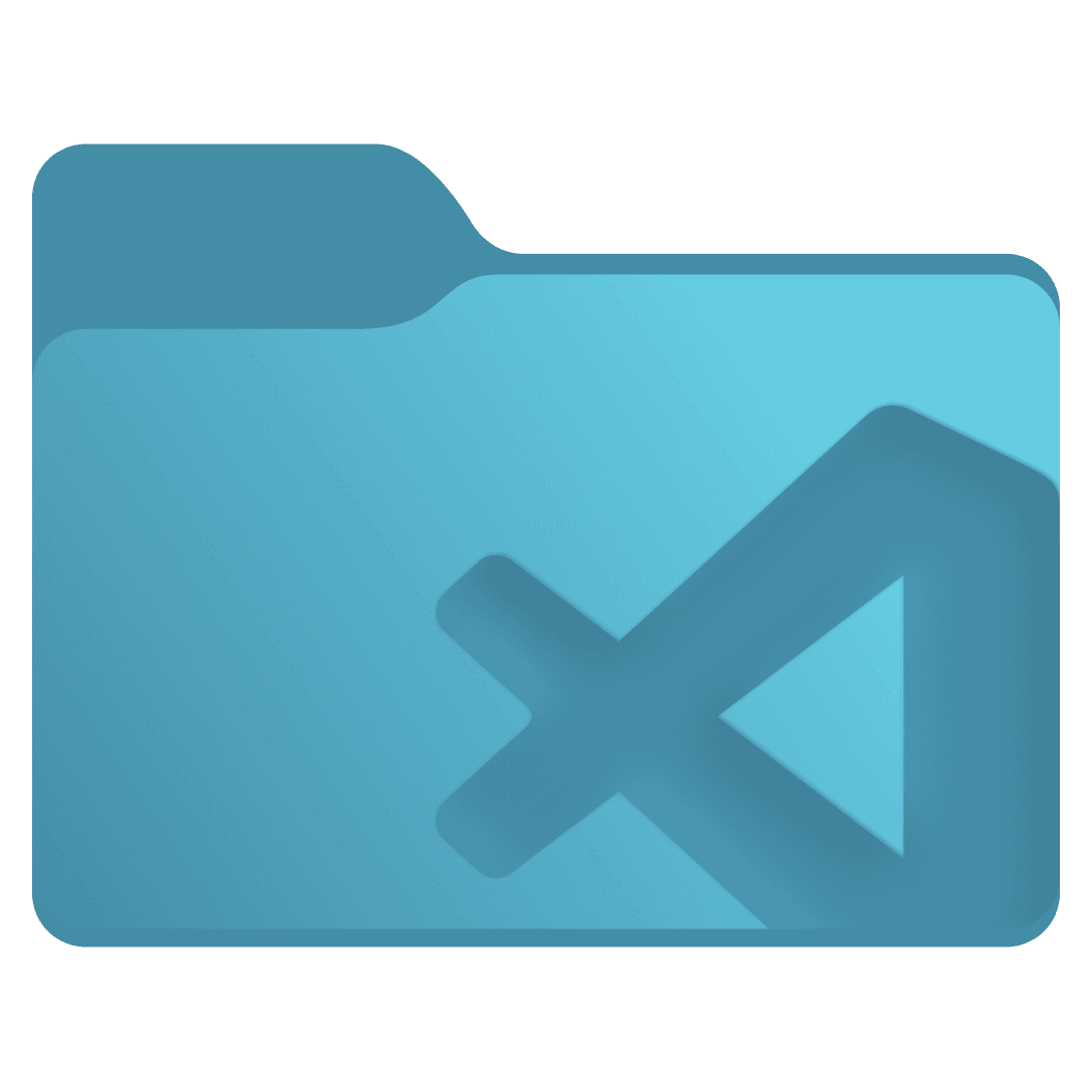 Blue folder icon
