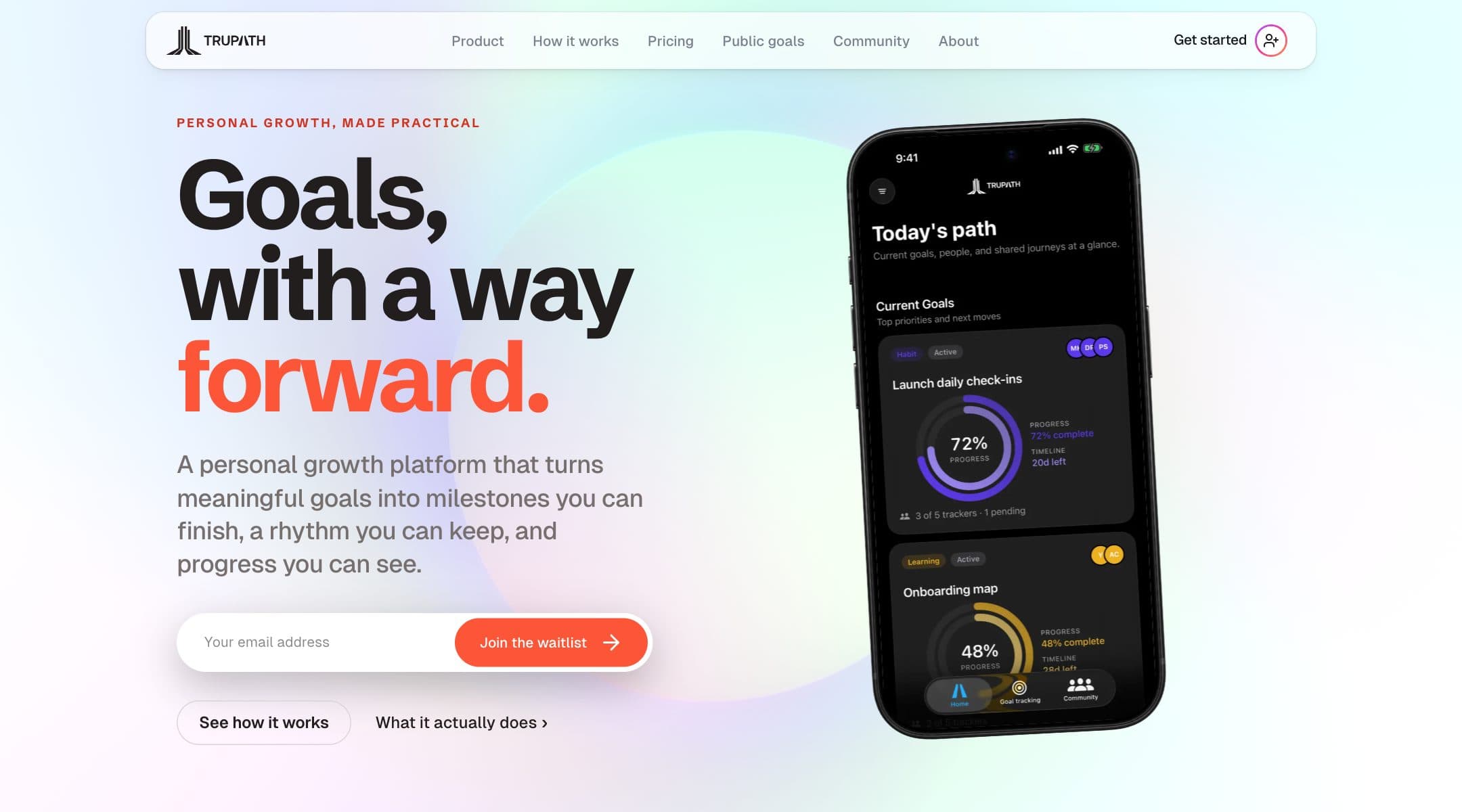 TruPath Journey website preview